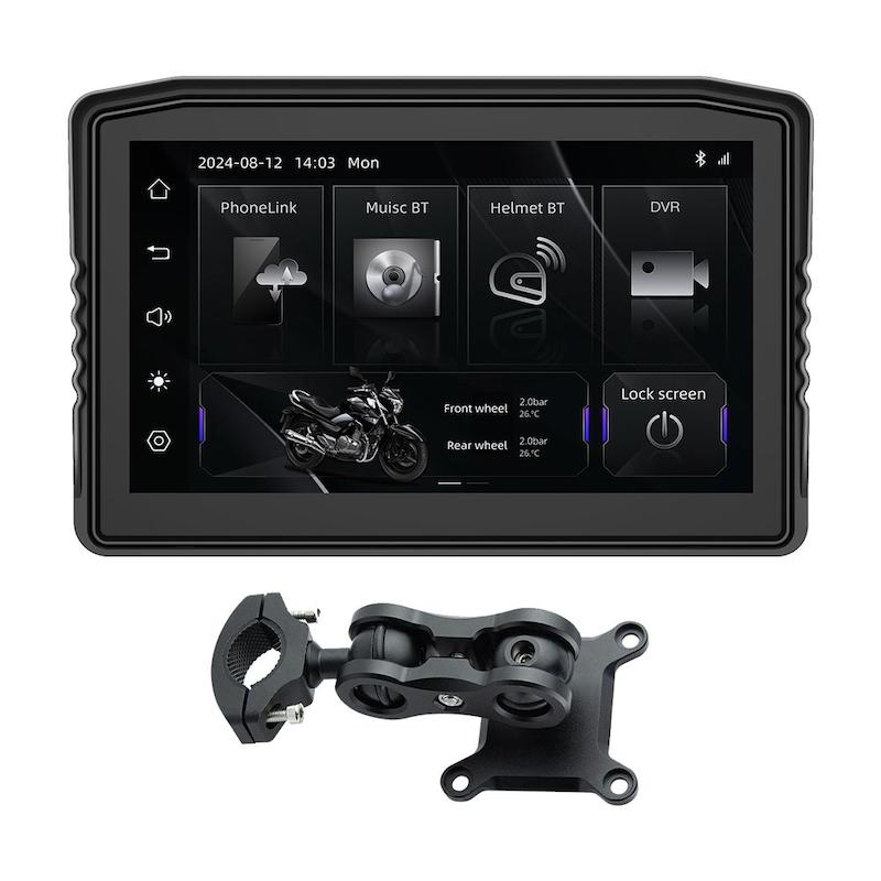 کارپلی مانیتور موتورسیکلت Carplay M8