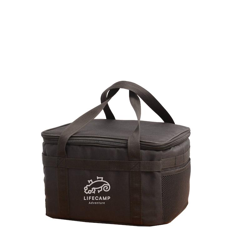 کیف 44 تکه کمپینگ LIFE CAMP مدل TRAVEL KIT | ست ظروف و تجهیزات سفر
