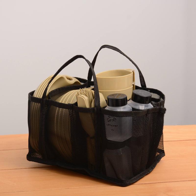 کیف 44 تکه کمپینگ LIFE CAMP مدل TRAVEL KIT | ست ظروف و تجهیزات سفر