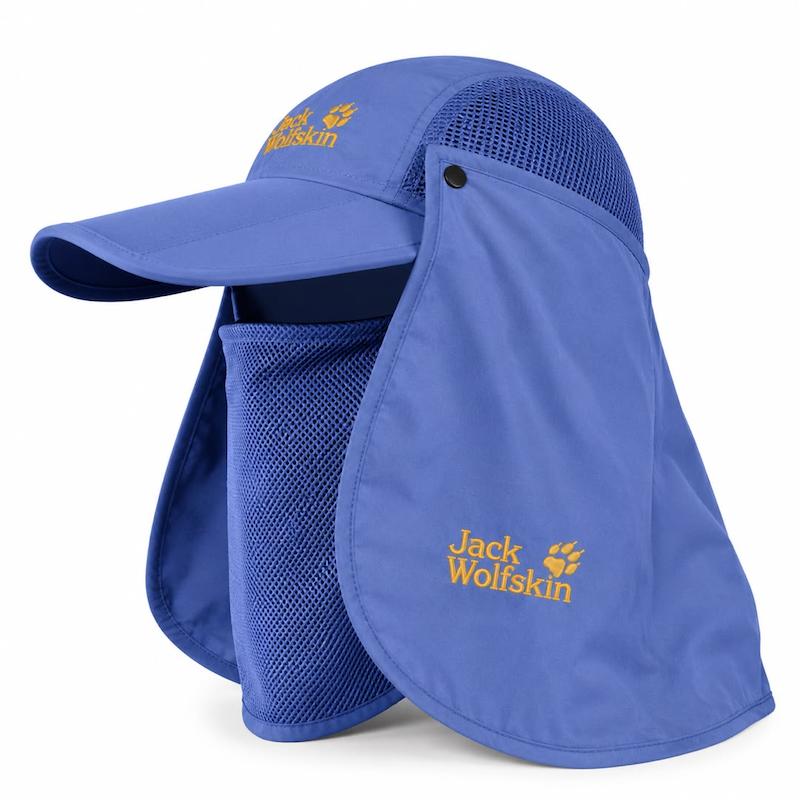 کلاه سه‌تکه کوهنوردی جک ولف‌اسکین Jack Wolfskin با محافظ گردن و صورت