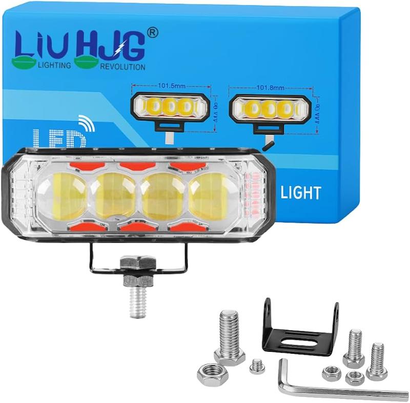 پروژکتور 4 لنز پلیسی موتورسیکلت LIU HJG 60 وات
