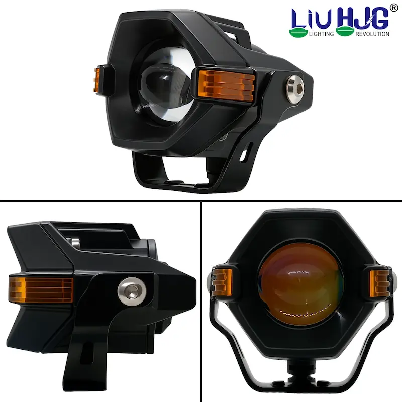 پروژکتور مینی تک لنز LIU HJG P-85 80W 