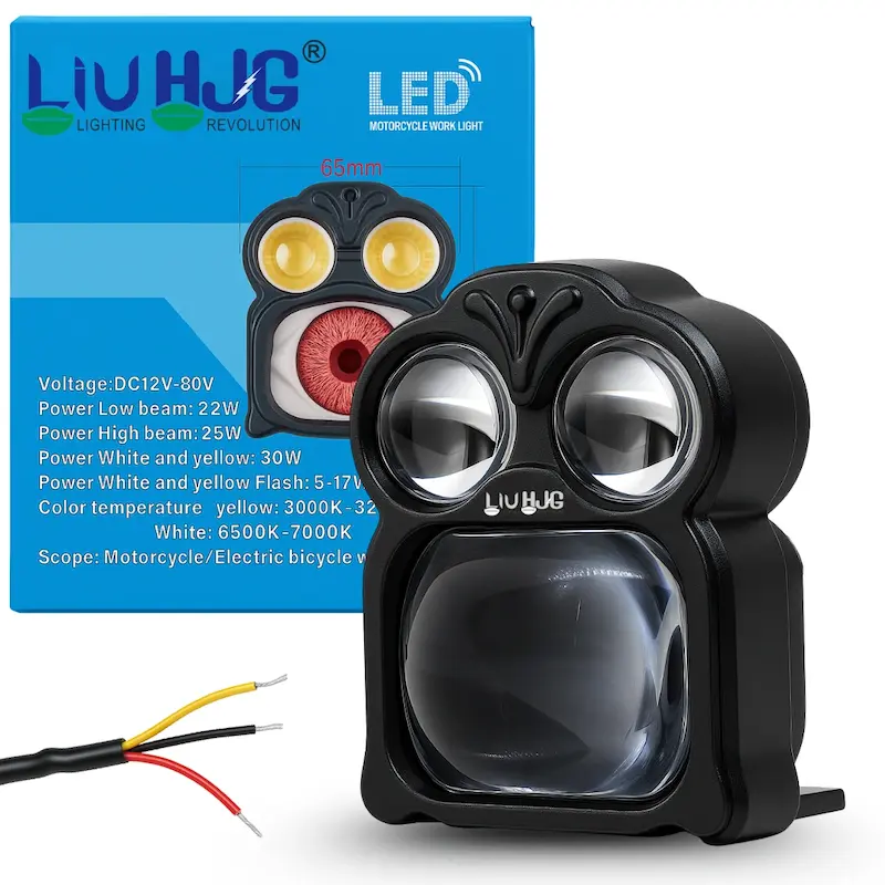 پروژکتور مه‌شکن چشم هیولا LIU HJG Monster Eye 30W
