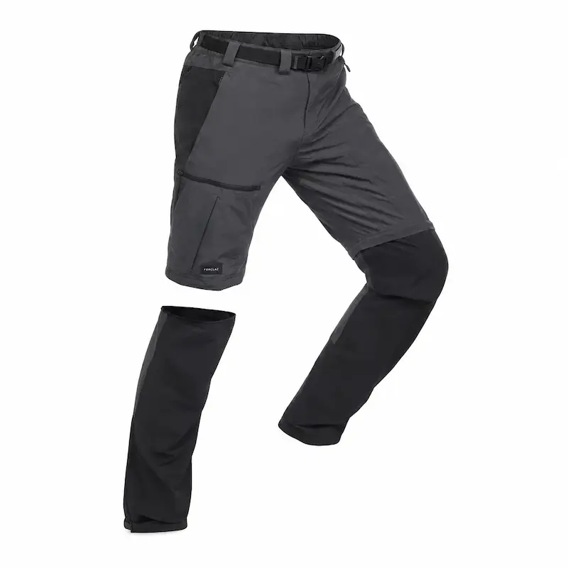 شلوار کوهنوردی دوکاره Forclaz MT500
