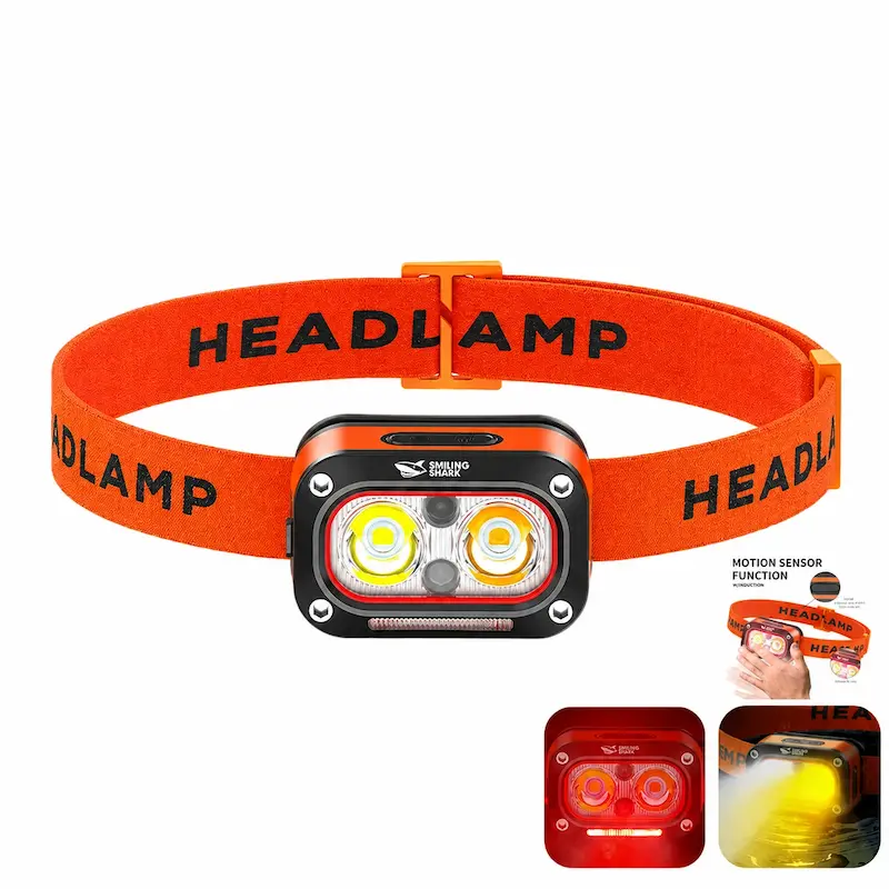 هدلایت شارژی اسمایلینگ شارک Smiling Shark TD-0197