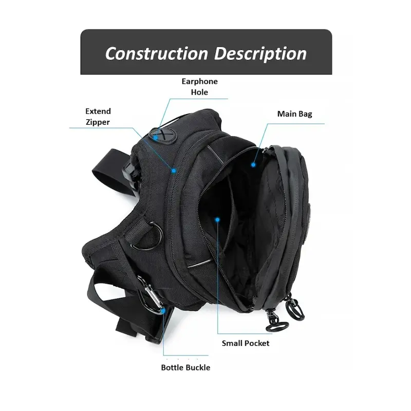 کیف روپایی موتورسیکلت Star Field Knight مدل SKB350