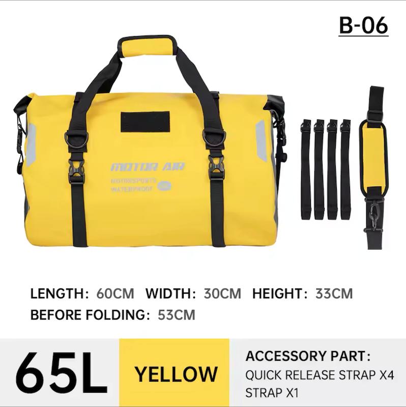 کیف ضدآب موتورسواری Moto Air Rackpack 65L