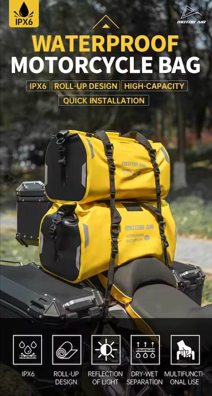 کیف ضدآب موتورسواری Moto Air Rackpack 65L