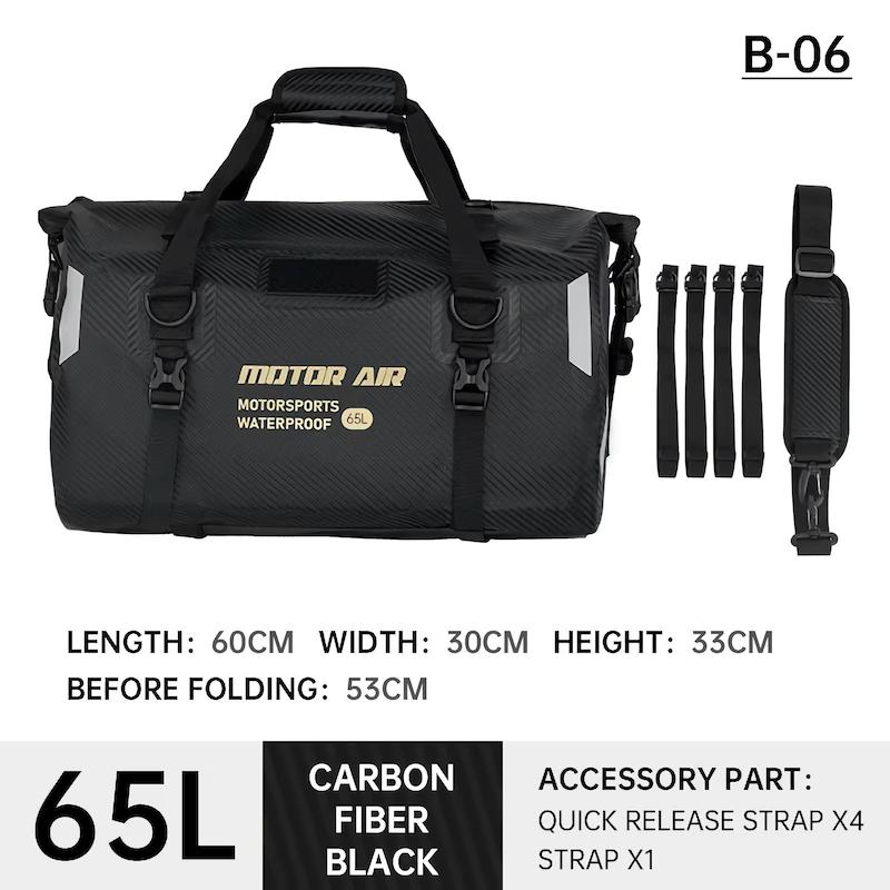 کیف ضدآب موتورسواری Moto Air Rackpack 65L