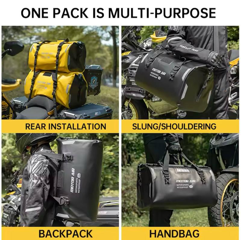 کیف ضدآب موتورسواری Moto Air Rackpack 65L