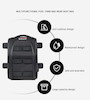 کیف روی باک موتورسیکلت Star Field Knight SKB376 | با امکان انتخاب کیف موبایل