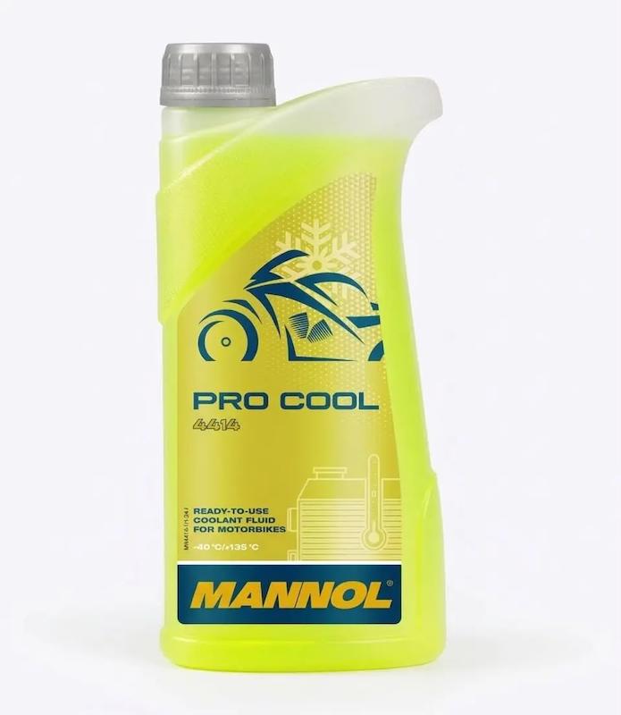 کولانت ضدیخ ضدجوش موتورسیکلت MANNOL Pro Cool 4414 حجم 1 لیتر