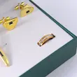 ست ساعت و اکسسوری مردانه جعبه سبز