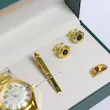 ست ساعت و اکسسوری مردانه جعبه سبز