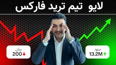آموزش ترید طلا در بازار فارکس: لایو ترید با گروه فارکس - کپی ترید فارکس