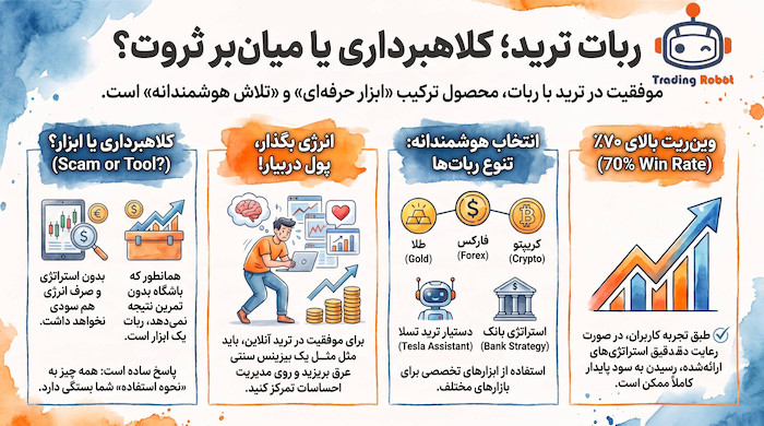 آیا ربات ترید کلاهبرداری است؟ تحلیل اعتبار سیستم‌های معاملاتی در سال ۲۰۲۶