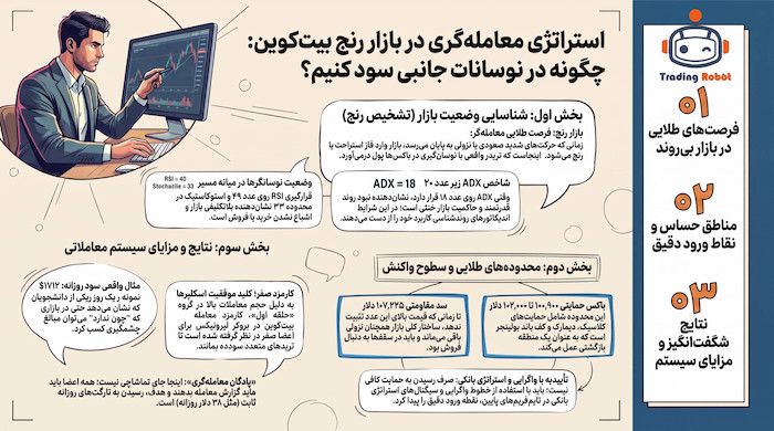 بهترین استراتژی اسکلپ بیت کوین در بازار رنج 