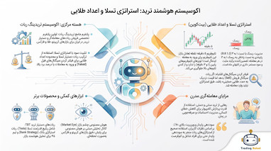 چالش 10روز با استراتژی ترکیبی اعداد طلایی و ربات تسلا روز6