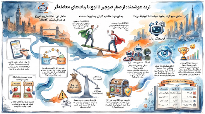 آموزش ترید فیوچرز صرافی البنک با گوشی
