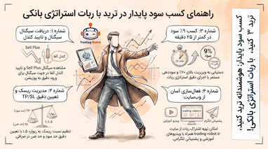 آموزش ترید با ربات استراتژی بانک در بازار کریپتو