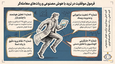 استراتژی کسب سود ۲۴۰ میلیونی با ربات ترید و هوش مصنوعی