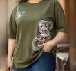 تیشرت لانگ زنانه موسچینو فری سایز تا 50