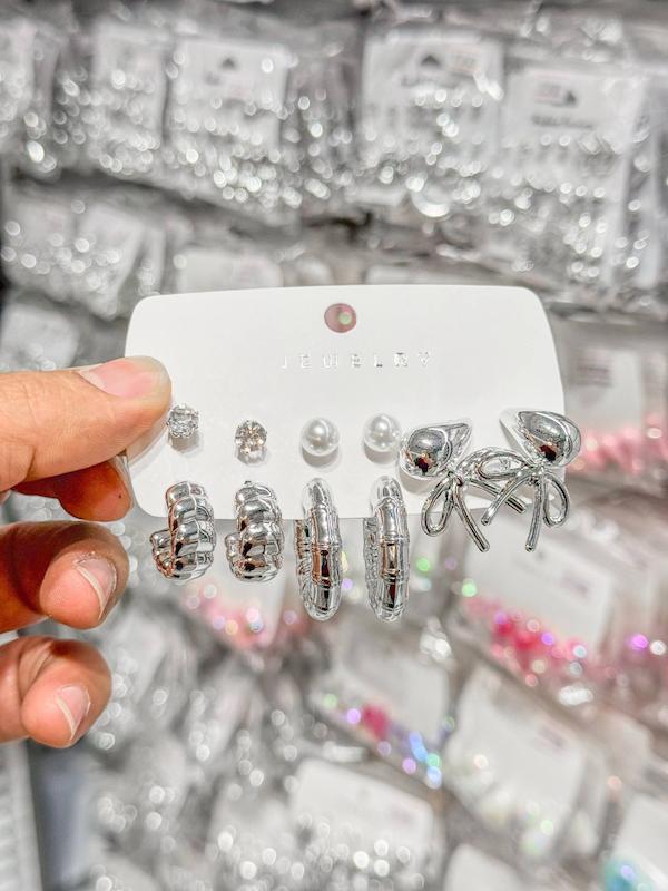 گوشواره پینترستی پک ۶ عددی کد ER6