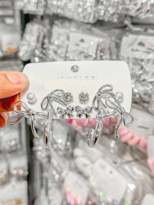 گوشواره پینترستی پک ۶ عددی کد ER6