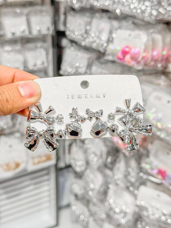 گوشواره پینترستی پک ۶ عددی کد ER6