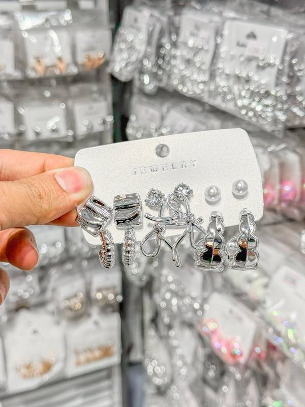 گوشواره پینترستی پک ۶ عددی کد ER6