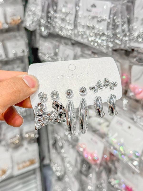 گوشواره پینترستی پک ۶ عددی کد ER6