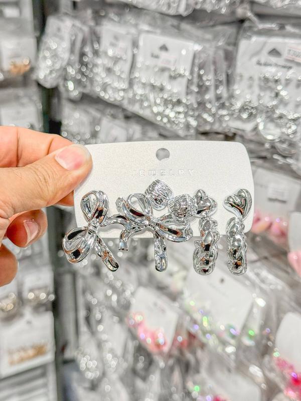 گوشواره پینترستی پک ۶ عددی کد ER6