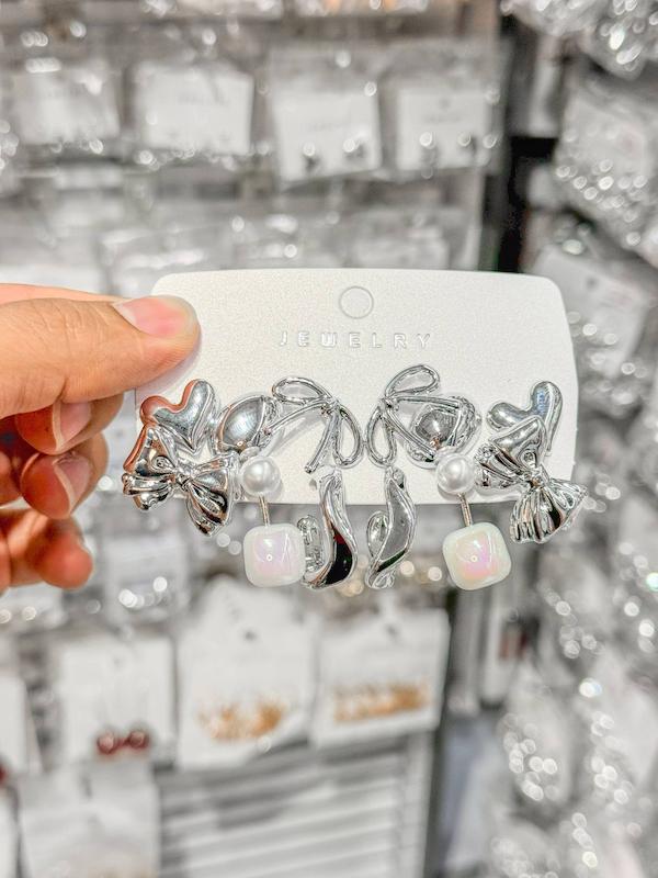 گوشواره پینترستی پک ۶ عددی کد ER6