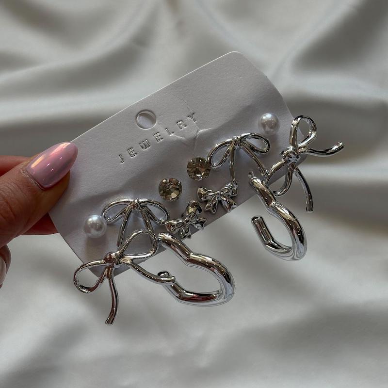 گوشواره پینترستی پک ۶ عددی کد ER8