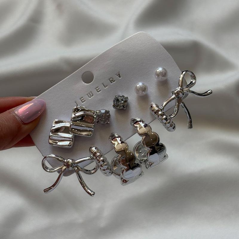 گوشواره پینترستی پک ۶ عددی کد ER8