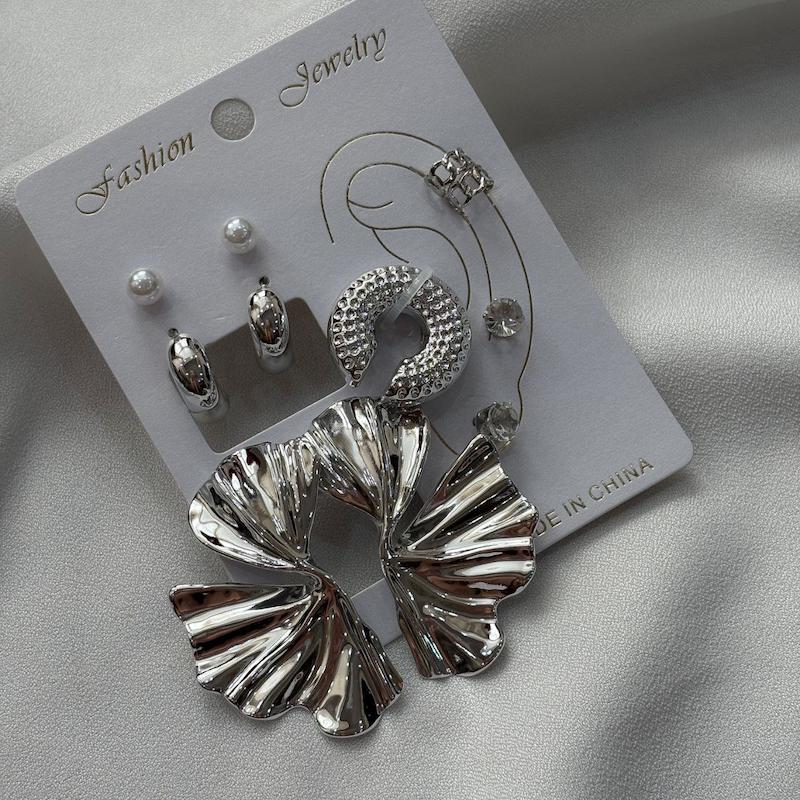 ایرکاف و گوشواره پینترستی پک ۶ عددی کد CR8