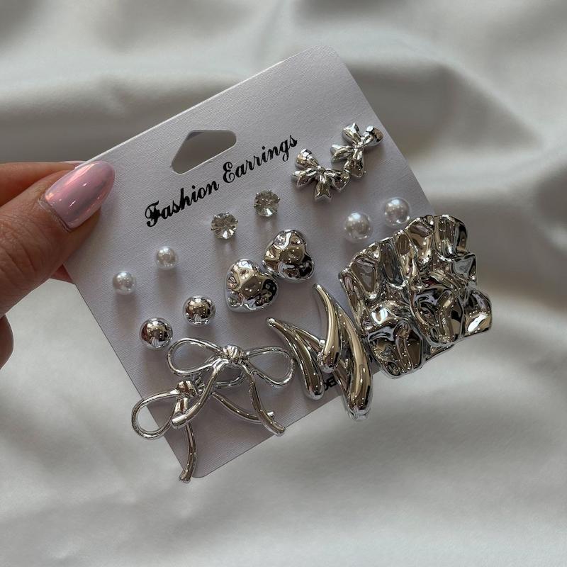 گوشواره پینترستی پک ۶ عددی کد CR6