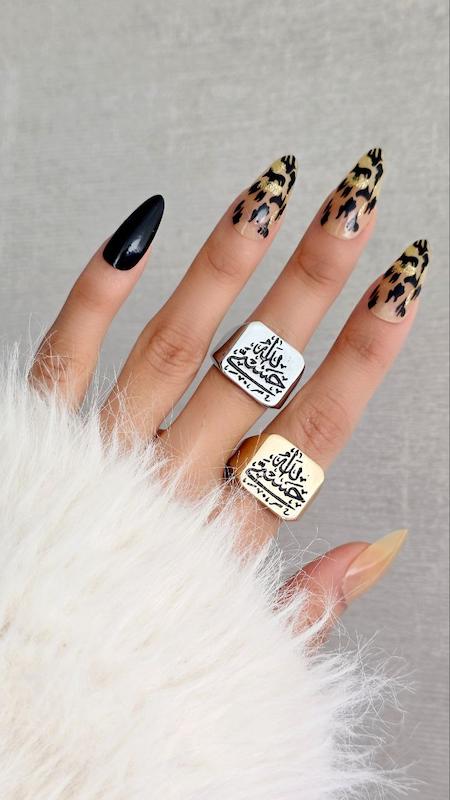 انگشتر طرح حسبی الله