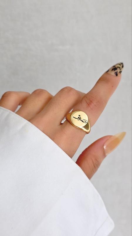 انگشتر طرح صبر