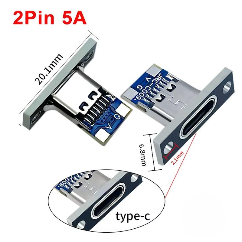 سوکت مادگی USB Type-C 3.1