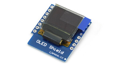  شیلد نمایشگرWemos D1 mini OLED 0.66" I2C  