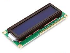 نمایشگر کاراکتری آبی 2*16 LCD اورجینال