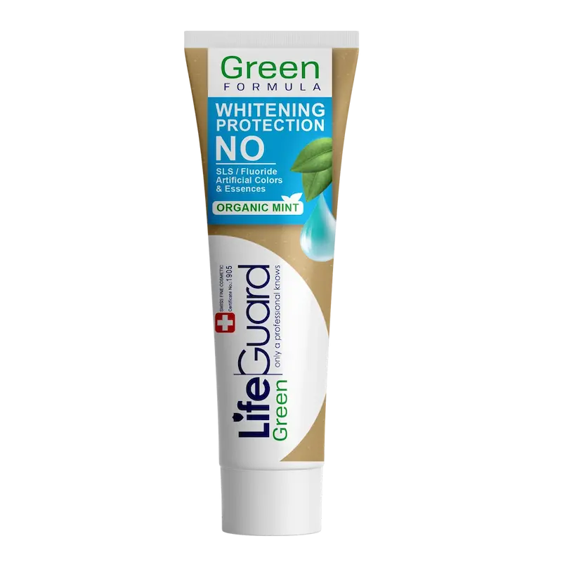 خمیر دندان سفیدکننده گرین برند لایف گارد با حجم 100 گرم