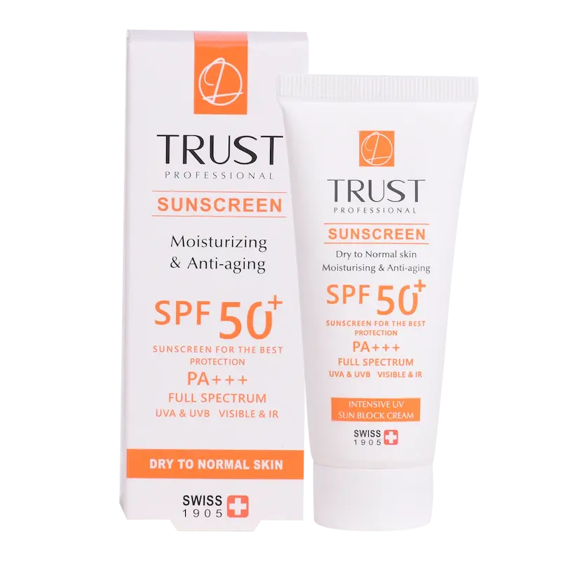 کرم ضدآفتاب ضدپیری(مناسب پوست نرمال تا خشک)بدون رنگ