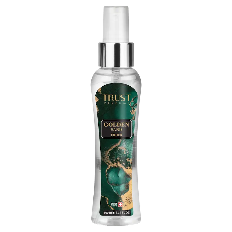 بادی میست مردانه تراست مدل Golden Sand با حجم 100 میل