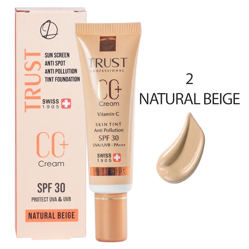 سی سی کرم پلاس تراست شماره 2 (بژ طبیعی) 