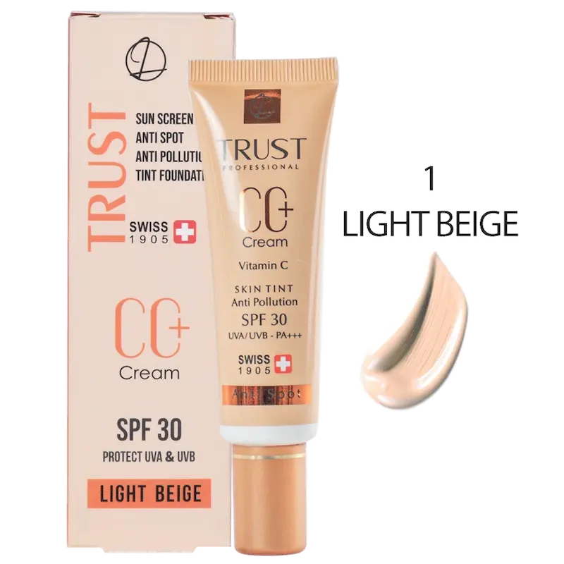 سی سی کرم پلاس تراست شماره 1 (بژ روشن) 