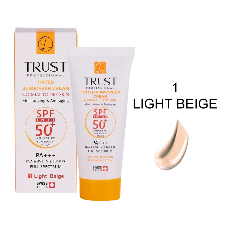 کرم ضدآفتاب و ضدپیری بژ روشن(پوست خشک تا نرمال)