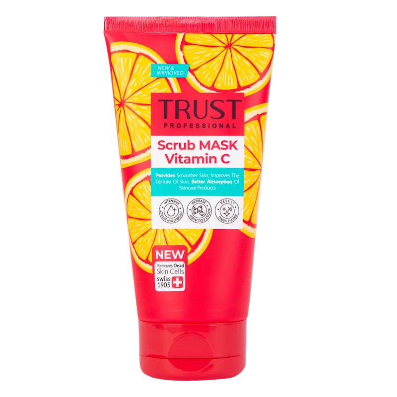 ماسک اسکراب ویتامین سی تراست
