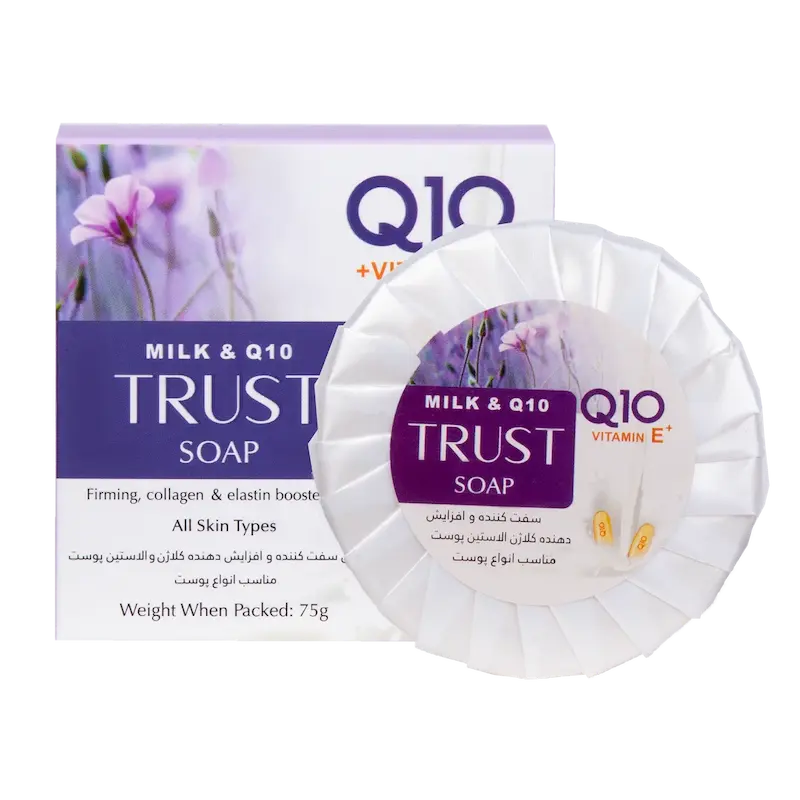 صابون شیر و Q10